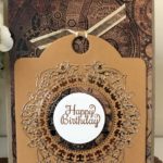 Graphic 45 Square Tag & Clock Die Card