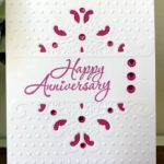 Dotted Lace Cut and Emboss Folder – Spellbinders Card