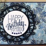 Miss You Swirl Spellbinders Card