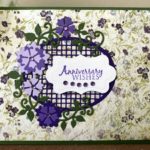 Floral Oval and Twisted Metal Tags and Accents Spellbinders Card