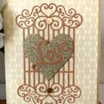 Live Love Laugh and Swirl Lattice Panel Spellbinders Card
