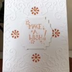 Botanical Frame Cut and Emboss Folder and Labels 58 Spellbinders Card