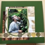 “Blueberry Picking in the Alaska Wilderness” Scrapbook Page