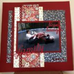 “Playing with the Grandchildren” Scrapbook Page