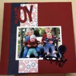 “Brother and Sister Love” Scrapbook Page