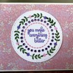 Gina K Designs “Wreath Builder” Card