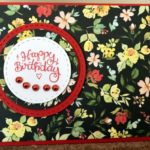 “Stitched Circles” Elizabeth Craft Designs Card