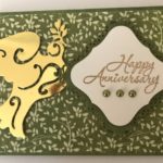 Spellbinders Happy Anniversary Card