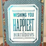 Glimmer Plate Spellbinders Card