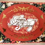 Glimmer Plate Spellbinders Card