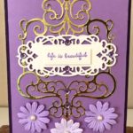 Candlewick Canopy Spellbinders Card
