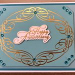 Spellbinders Glimmer Plates Card