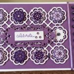 Spellbinders Snip It Flowers Card