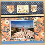 To the Beach Scrapbook Page