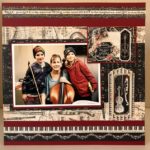 Graphic 45 Love Note Collection Scrapbook Page