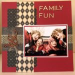 Brothers and Sisters Scrapbook Page