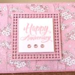 Candlewick Squares Spellbinders Card