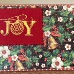 Glimmer Plate “Joy” Card