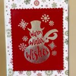 “Warm Winter Wishes” Glimmer Plate