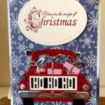 Merry Christmas Truck Card