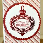 Ornament Glimmer Christmas Card