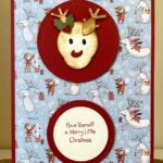 Spellbinders “Reindeer” Card