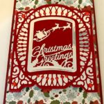 Spellbinders “Christmas Greetings” Card