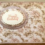 “Ceremony Collection” Stamperia Card