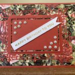 Callista Rectangle Shadowbox Frame Spellbinders Card