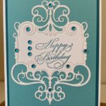 Candlewick Canopy Spellbinders Card