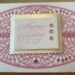Amazing Paper Grace Die of the Month 2/2019 Card