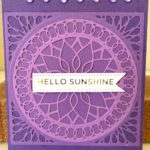 Amazing Paper Grace Die of the Month 4/2020 Card