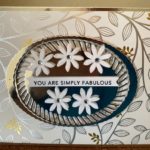 Elegant Twist Oval Die Spellbinders Card