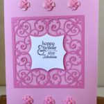 Amazing Paper Grace Die of the Month May 2020 Card