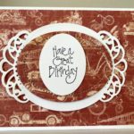 Essential Ovals and Oval Coronet Spellbinders Card