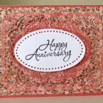 Bella Luce Oval and Cannetille Rectangle Spellbinders Card