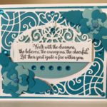 Cinch and Go IV, A2 Corner Cotillion, Spellbinders Card