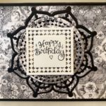 Candlewick Circles, Candlewick Squares and Doily Round Spellbinders Card