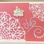 Woven Trellis Side Pocket and Woven Trellis Corners Spellbinders Card