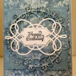 Miss You Swirl, Vintage Stitched Squares, and Coralene’s Chemise Spellbinders Card