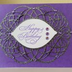 Amazing Paper Grace Die of the Month 7/2020 Spellbinders Card