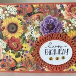 Picot Petite Ovals Spellbinders Card