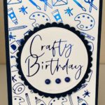 Glimmer Kit of the Month 8/2020 Spellbinders Card