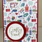 Glimmer Crafty Sentiments Spellbinders Card
