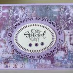 Elegant Ovals Spellbinders Card