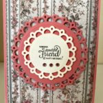 Picot Edge Circles Spellbinders Card