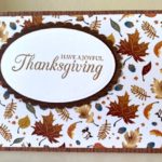 Thanksgiving Day Spellbinders Card