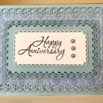 5 x 7 Detailed Scallops Spellbinders Card