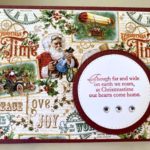 Graphic 45 Christmas Card