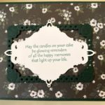 Spellbinders Birthday Card